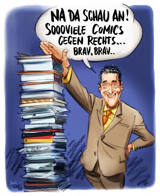 Viele Comics…